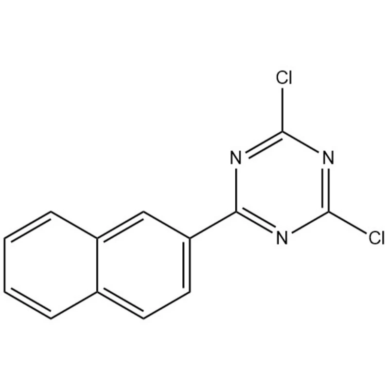 2,4-dikloori-6-naftalen-2-yyli-[1,3,5]triatsiini CAS 112719-97-8